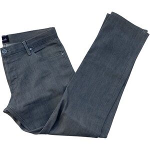 Diamond Supply Mens Size 34 Gray Straight Leg Denim Jeans